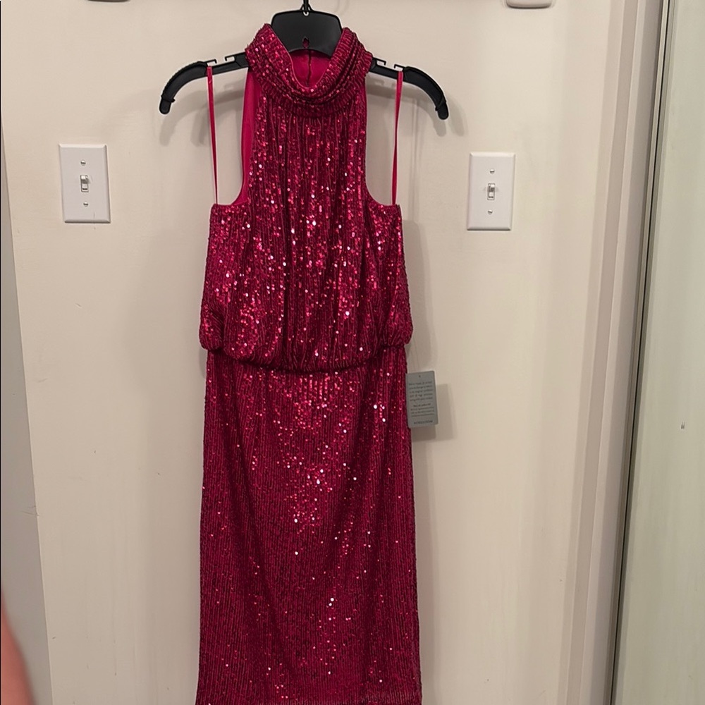 Sparkling Pink Cocktail Dress